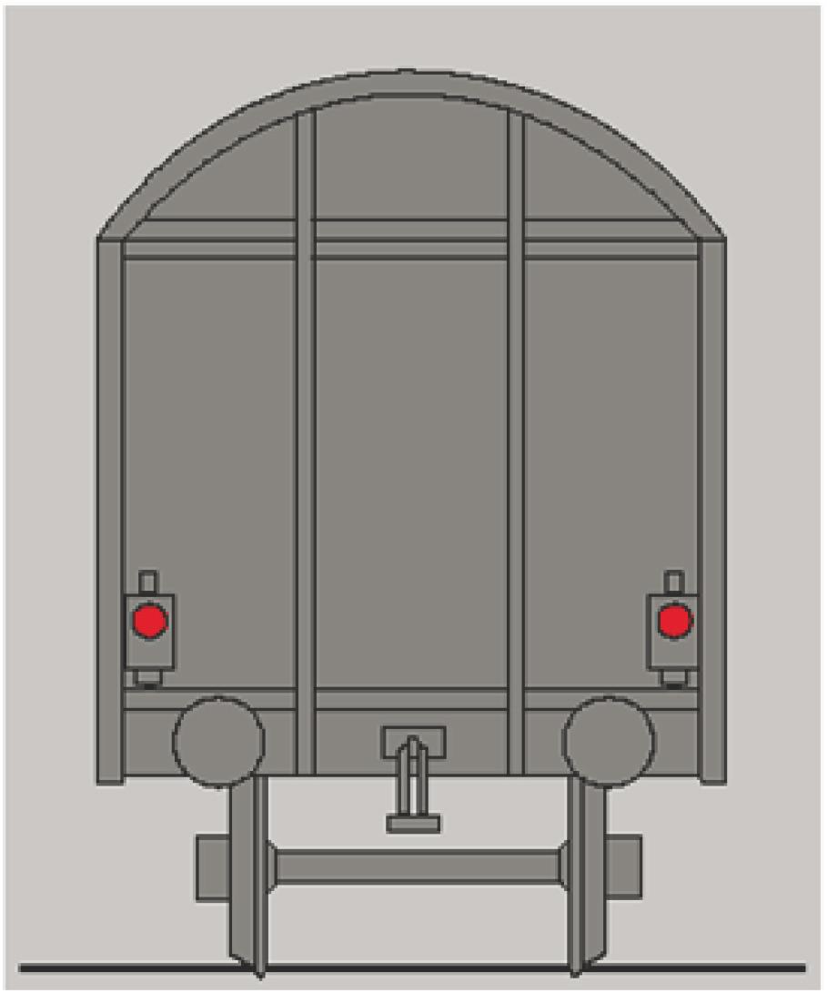 15.12.2012 Euroopan unionin virallinen lehti L 345/19 4.2.2.1.2 Etupää Rautatieyrityksen on varmistettava junaan asennettujen valkoisten etupäänvalojen ja niiden asettelun avulla, että lähestyvä juna näkyy selvästi ja on tunnistettavissa lähestyväksi junaksi.