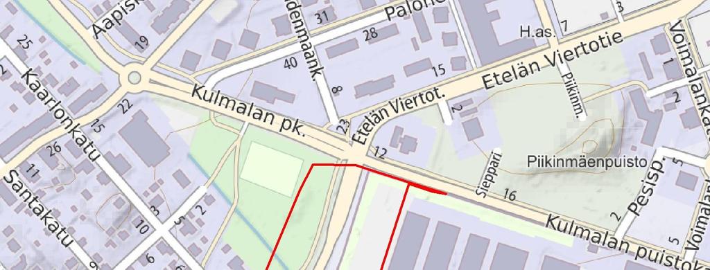 SUUNNITTELUALUE Suunnittelualue käsittää Lidl Suomi Kommandiittiyhtiön omistuksessa olevan Riihimäen kaupungin Peltokylän