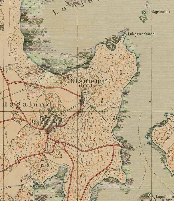 5. Kivimiehen alueen maisema 5 Kivimiehen alueen maisema Topografinen kartta vuodelta 1932. Kivimiehen alueen sijainti on merkitty karttaotteeseen neliöllä.
