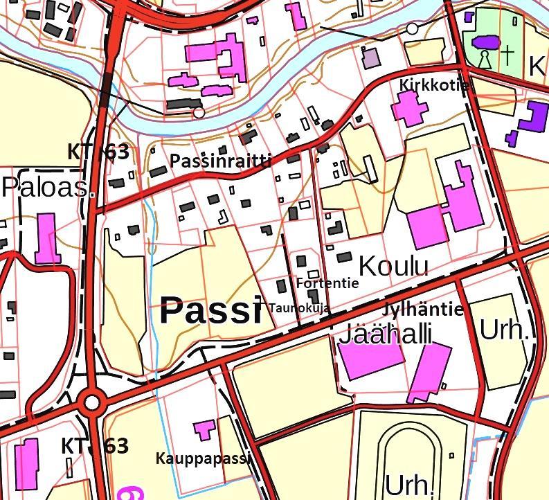 Sivu 2 / 7 Kauhavan kaupunki Passin alue Asemakaavan muutos, koskien kortteleita 504-508. Kaavanmuutoksella muodostetaan korttelit 504-507. Liikenneselvitys 1.