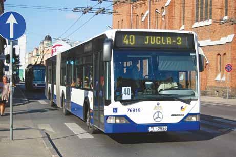 Bussipainotteisuus on huomattava, aivan kuten Baltiassa ja Pohjoismaissa asianlaita on hyvin usein.