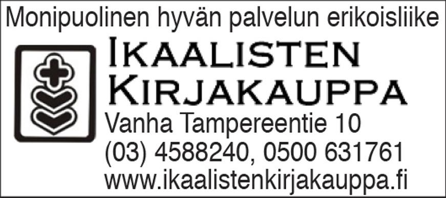 Valtakatu 8, Ikaalinen www.loytojenpuoti.