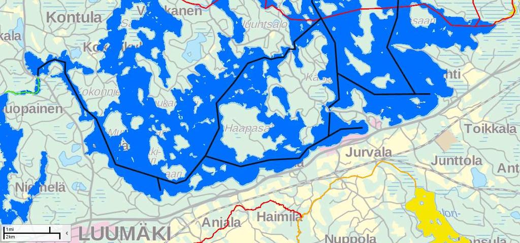 Vuosien 1961 1990 välillä jääpeite on vastaavasti peittänyt Kivijärven keskimäärin 28.11. 6.5. välisenä ajanjaksona.