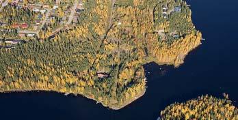 voimassa olevan kaavan puistoalueeseen sekä kaavoittamattomaan alueeseen. 2.1 SELVITYS SUUNNITTELUALUEEN OLOISTA 2.1.1 Alueen yleiskuvaus Rakentamaton alue on pääosin metsää.