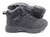 Mid-cut trekking shoe with softshell upper for variable terrain.