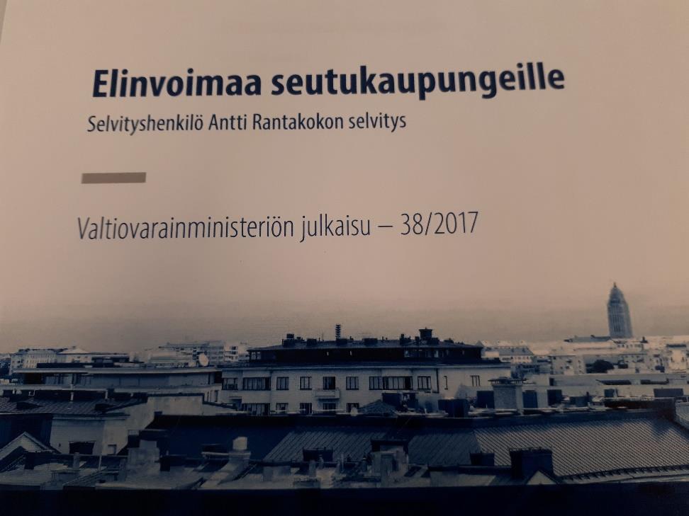 Rantakokon selvitys Antti Rantakokon selvitys Selvitysaika 1.6. 12.10.