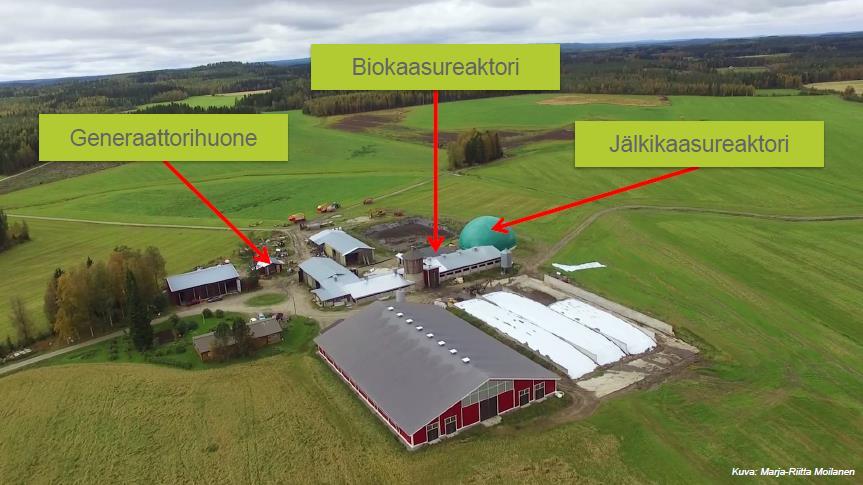 JULKAISUJA Maatilan biokaasulaitoksen perustamisen toteutuspolut Valtimon Kähkösen tilan biokaasulaitokseen pohjautuva vertailu matalakustanneratkaisu vs.