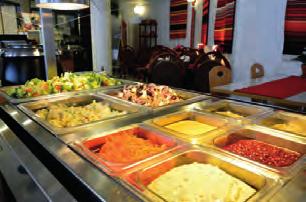 HH Café. Tarjolla hampurilaisateriat sekä á la carte. Tarjolla maittava ja edullinen noutopöytälounas klo 10.30-15.