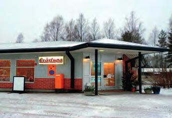Burgeraterioita ja pizzaa paikan päällä tai mukaan. Kesäisin avoinna terassi.