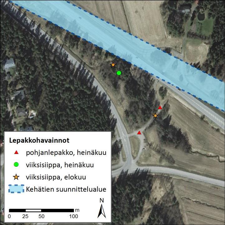 Havaintokeskittymä Auranlaakson ja