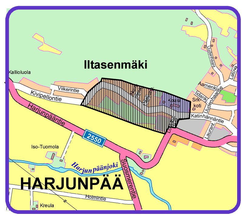 OSALLISTUMIS- JA ARVIOINTISUUNNITELMA 14.6.2010 Harjunpään asemakaava ja asemakaavan muutos: Korttelit 17-18, osa korttelia 16 sekä maatalous ja katualueet 1.