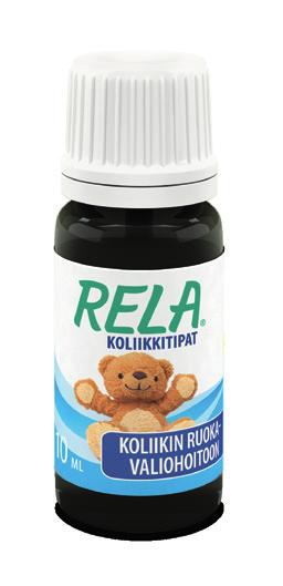 Rela Tipat + D 3 -vitamiini on helppo tapa turvata vauvan päivittäinen D-vitamiinin ja maitohappobakteerin saanti ja se sopii vauvalle kahden viikon iästä alkaen.