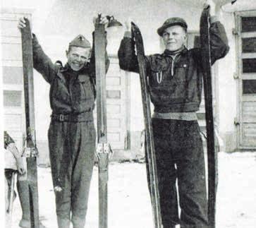 20.12.2018 SOTILASPOIKA Lapissa osattiin juhlia 7 Sotilaspojat Mauri Kukka ja Oiva Konttijärvi, joitten lennokit löydettiin vasta kuukausien kuluttua.