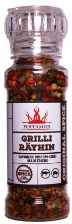 Koko: 100g / HoReCa Tulisuus: 4/10 PEKONISUOLA Poppamies Pekonisuola on pekonin makuinen, mutta myös vegaaneille