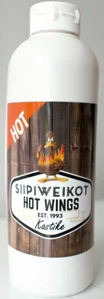 Pyörittele hot wingsit kastikkeessa tai käytä dippinä.