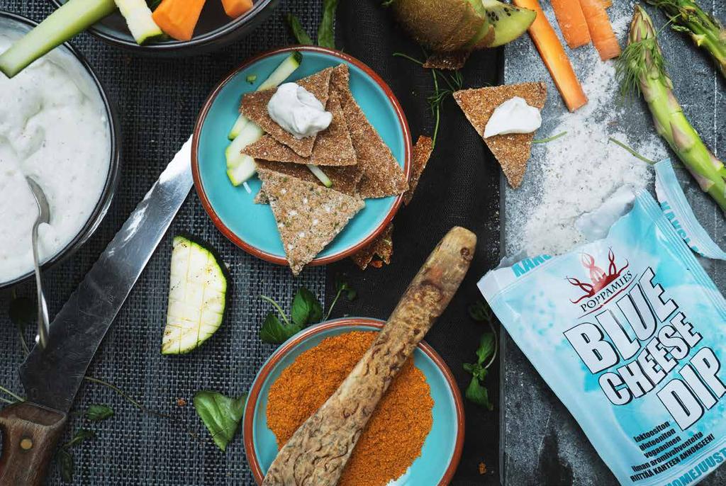 DIPIT VALMIIT DIPIT JA DIPPIJAUHEET JUUSTODIPPI BLUE CHEESE DIP Tämä paksun