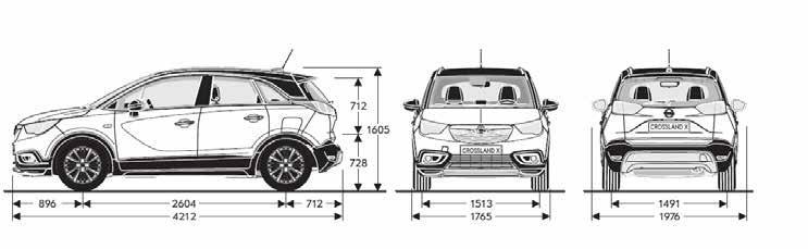 TEKNISET TIEDOT Moottorit ja vaihteistot 1.2 1.2 Turbo ECOTEC Start/Stop 1.2 Turbo ECOTEC Start/Stop 1.2 Turbo Start/Stop 1.6 ECOTEC Start/Stop 1.