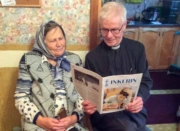 Jes. 12: 4-5 Pääkirjoitus Piispa Aarre Kuukauppi Inkerin ev.lut. kirkko Venäjällä Sinä päivänä te sanotte: Kiittäkää Herraa, julistakaa hänen nimensä kunniaa!