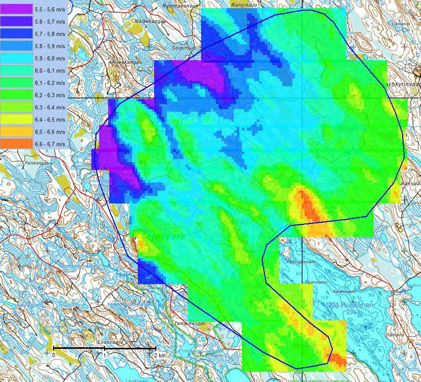 Merja Paakkari 21.12.2012 15(17) Panjavaara teknistaloudellinen analyysi Ympäröivä maasto Alueella useampia vaara-alueita. Alueen korkein huippu on Lumimäki, 253 m.