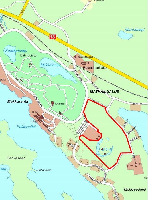 1 Osallistumis- ja arviointisuunnitelma (MRL 63 ) Kuva 1. Suunnittelualue MML 1.