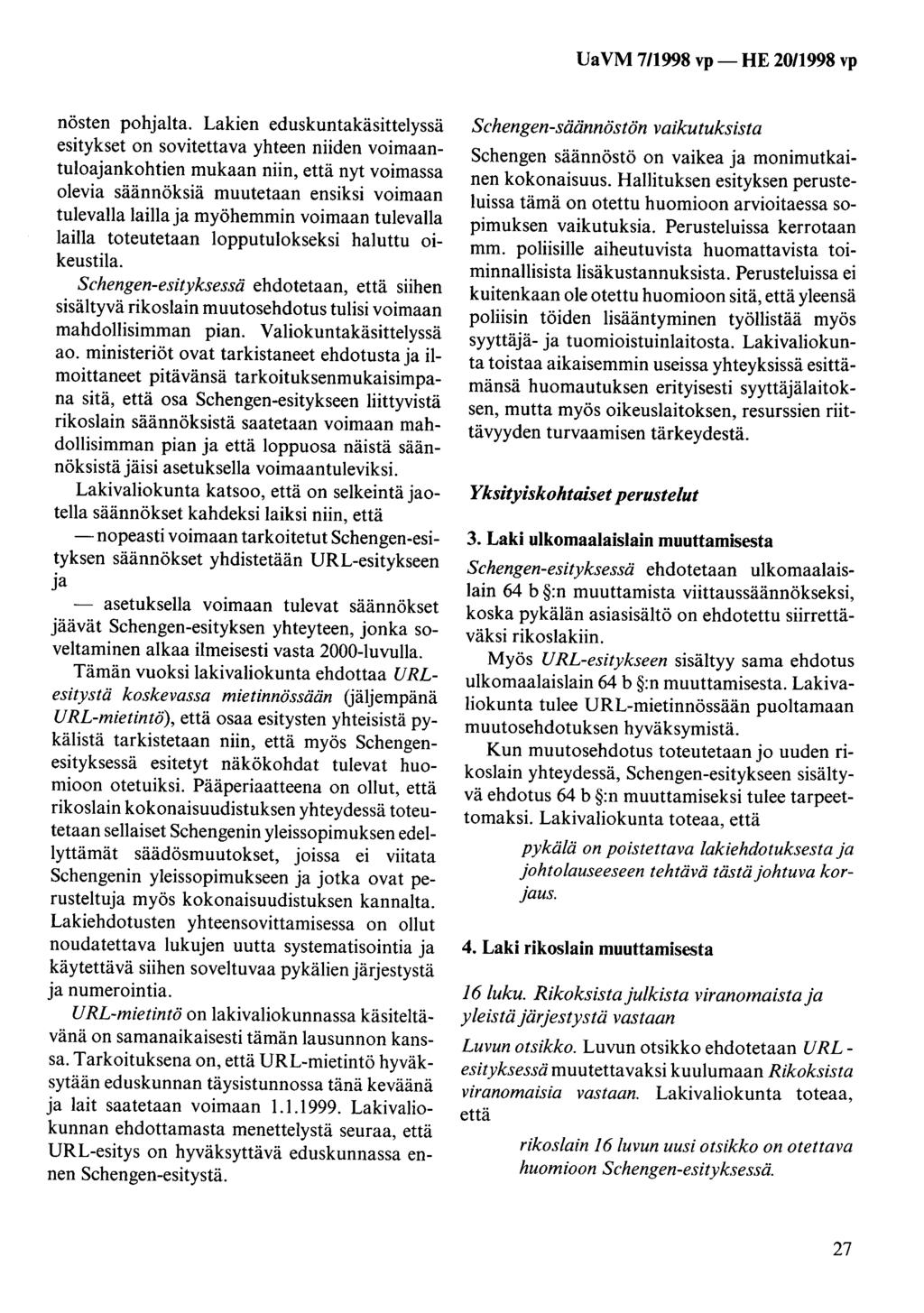nösten pohjalta.