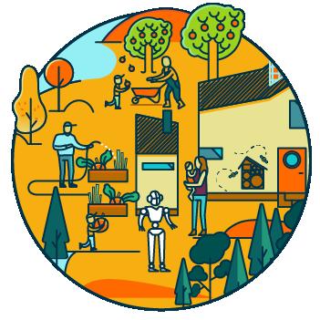 Helppo kutsua kodiksi Tulevaisuuden Etelä-Savo on hyvinvoivien ja onnellisten yhteisöjen ja yksilöiden koti. Aitoa yhteisöllisyyttä sitä kaipaaville ja väljyyttä ja piilopaikkoja hälyä karttaville.