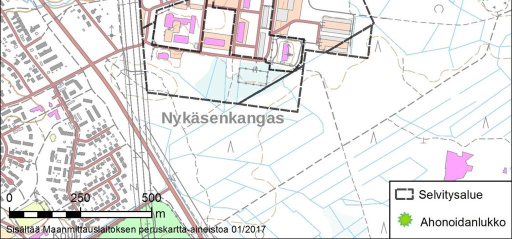 huomioitava lajiesiintymä Pohjois-Pohjanmaan