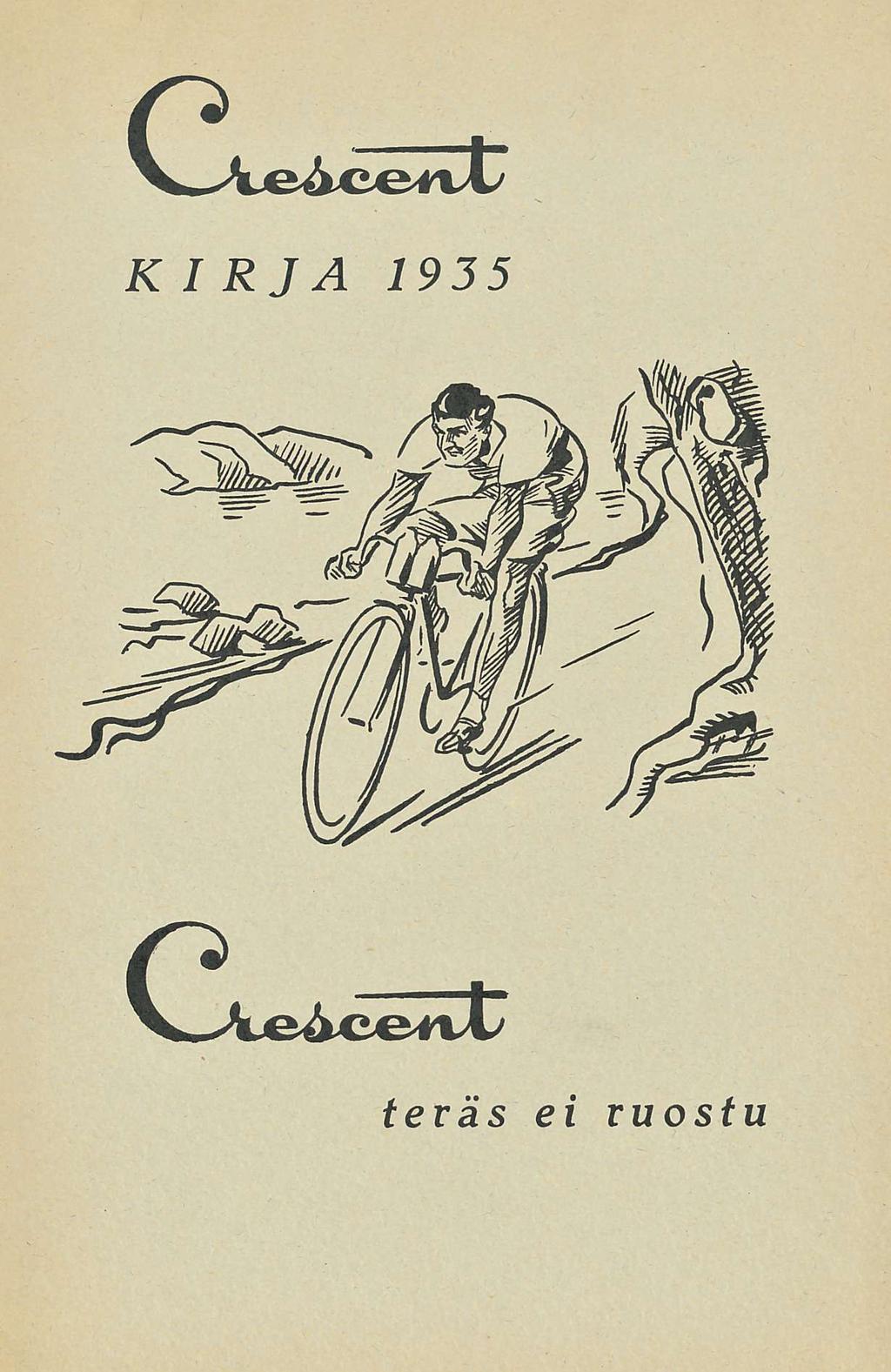 Crescent kirja 1935.