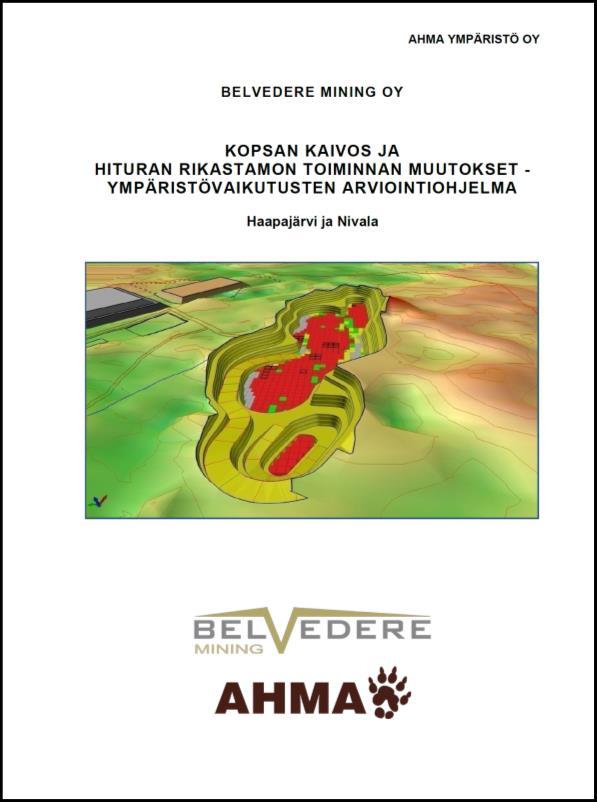 Esim. Kopsan Au Cu malmin rikastuskaavio HIENONNUS