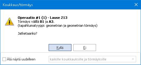 Konesimulointi 1: Tervetuloa käyttämään konesimulointia simulointia. 5. Valitse Raportti-välilehti.