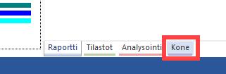 Nähdäksesi paremmin, mitkä komponenetit törmäävät klikkaa