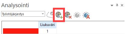 ja loppuen siniseen. Näet, missä työstörata alkaa ja missä se loppuu ja että se liikkuu zigzag-liikkein.