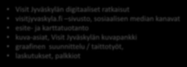 kampanjat messut/ tilaisuudet Sini Tirronen markkinointisuunnittelija sini.tirronen@jkl.fi, p.