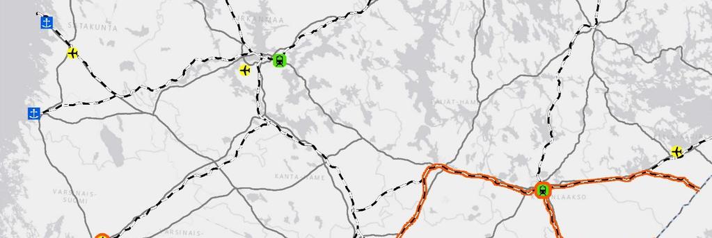 Vainikkalan kautta Venäjälle Maantie: Vaalimaalta Turkuun kulkeva E18