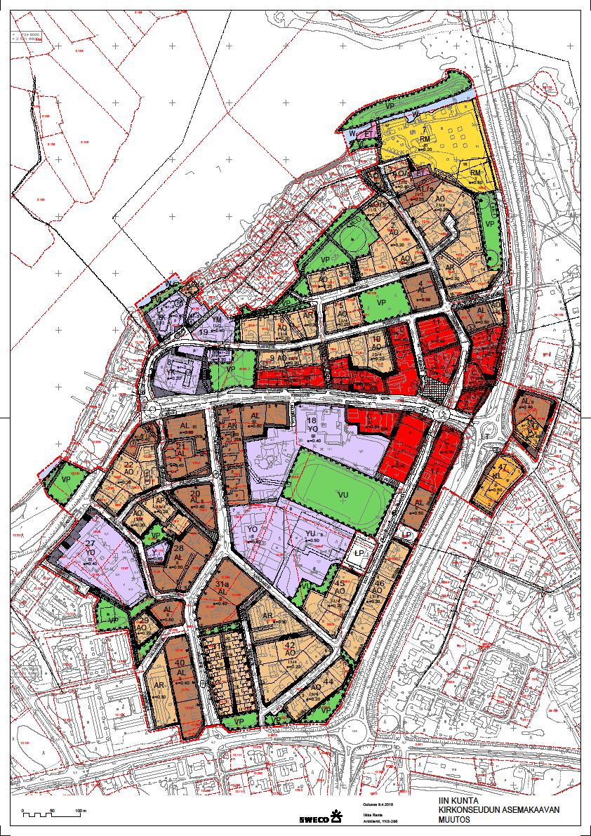 3.1.3 Asemakaava Suunnittelualueella on kunnanvaltuuston 16.4.