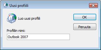 poistaa tarpeettomat profiilit (On suositeltavaa, että poistat kaikki tarpeettomat