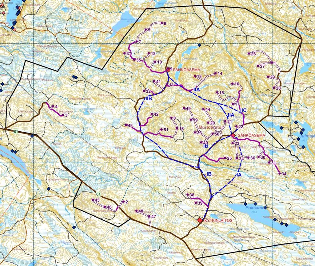 POSION KUNTA 52 kun tarkemmassa suunnittelussa ja rakentamisessa otettaisiin huomioon mm.