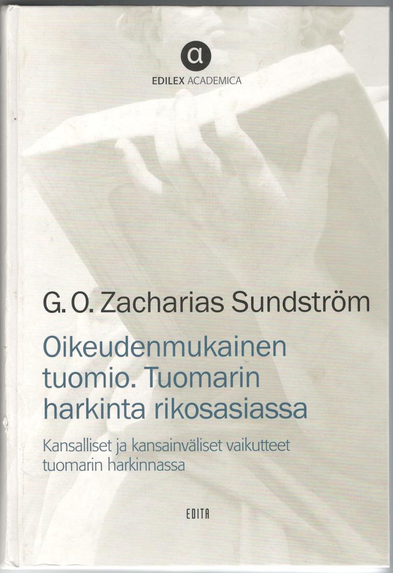 Z. Sundström: Oikeudenmukainen tuomio - Tuomarin harkinta