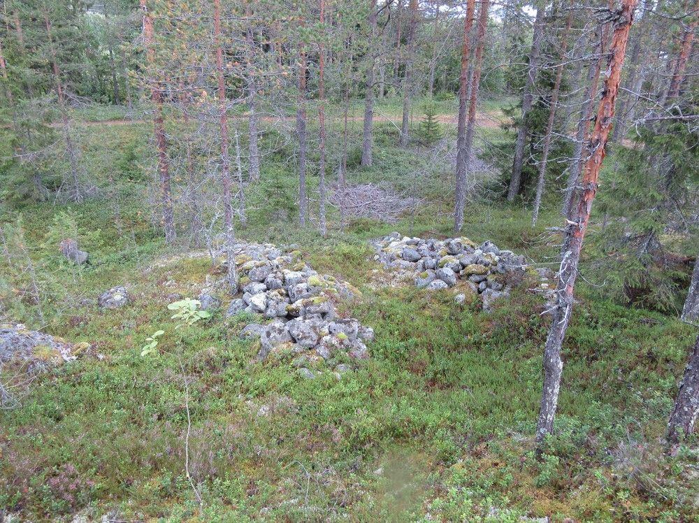 9 4. Soranotossa syntyneitä röykkiöitä