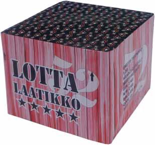 Monipuolinen pata ampuu efektit sekä viuhkassa että suoraan taivaalle.
