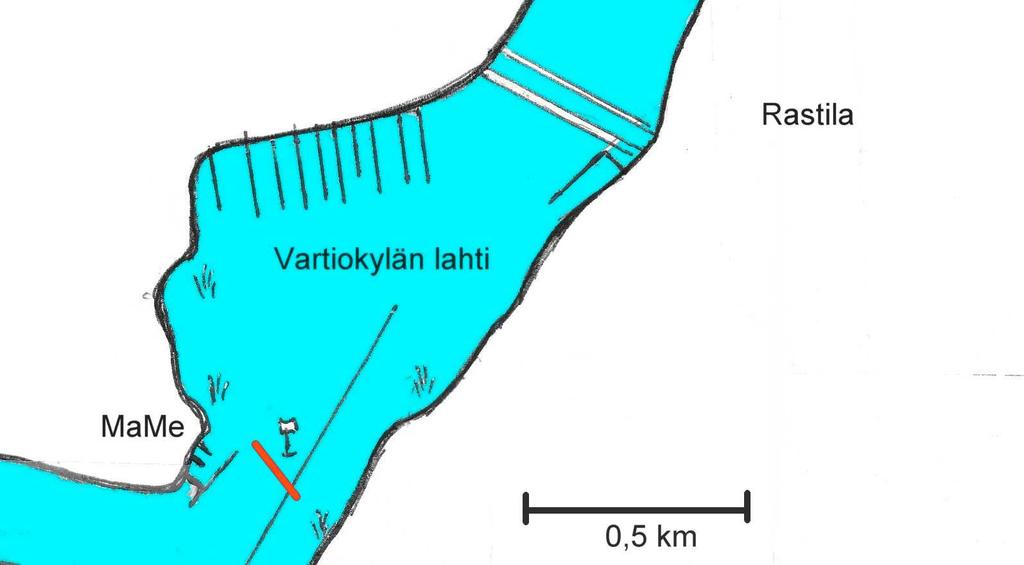 Vartiokylän lahti Vajamme pohjoispuolella on lähivesien suurin pienvenesatama. Puotilan venesatamassa on lisäksi polttoaineen myyntipiste, joka lisää liikennettä.