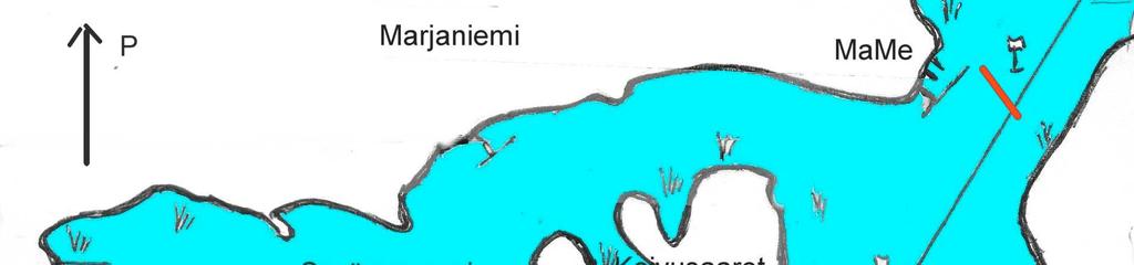 Vajalta Ransinsalmeen, Jatasalmeen ja Tammisalon kanavaan Vartiokylän ja Strömssin lahdilla on 2,4 m väylät, joilla liikkuu isojakin aluksia. Jatasalmesta tulee 0,9 m väylä.