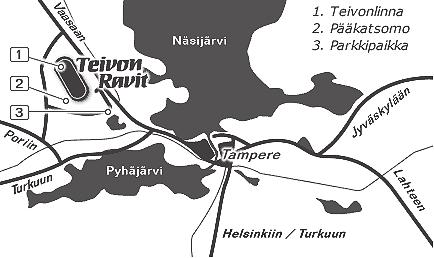 Ylöjärven rajalla, Vaasantien (kantatie 65) tuntumassa, noin