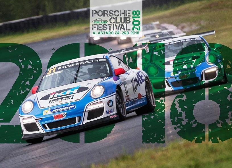 KILPAILUKUTSU ja SÄÄNNÖT Porsche Festival Race 2018 24. 25.08.