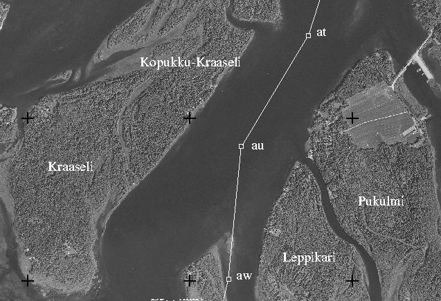 au Taitepiste Brytningspunkt Byggt år Gränskarta nr 45 uom. / Anmärk.