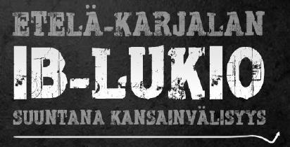 MIKÄ IB? International Baccalaureate kansainvälinen ylioppilastutkinto, opetus- ja tutkintokieli englanti Opinnot kestävät kolme vuotta 1.