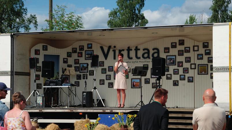 4 Muistoja Varsinais-Suomen kyläjuhlasta Virttaalta kyläyhdistys kävi pokkaamassa Varsinais-Suomen vuoden kylä 2018-tittelin 11.