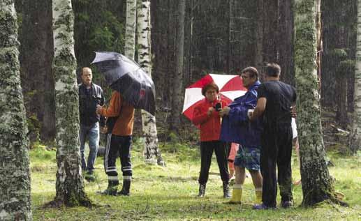 ja välillä paistoi ja joskus