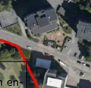 kauppaoppilaitoksen) ja Pellervon entisen koulun tontin, Väinämöisenkujan alueen ja