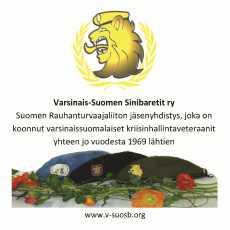 VARSINAIS-SUOMEN SINIBARETIT TOIMINTAKERTOMUS VUODELTA 2017 Varsinais-Suomen Sinibaretit ry (VSuoSB) on perustettu 21.2.1969 ja vuosi 2017 oli yhdistyksen 49. toimintavuosi.